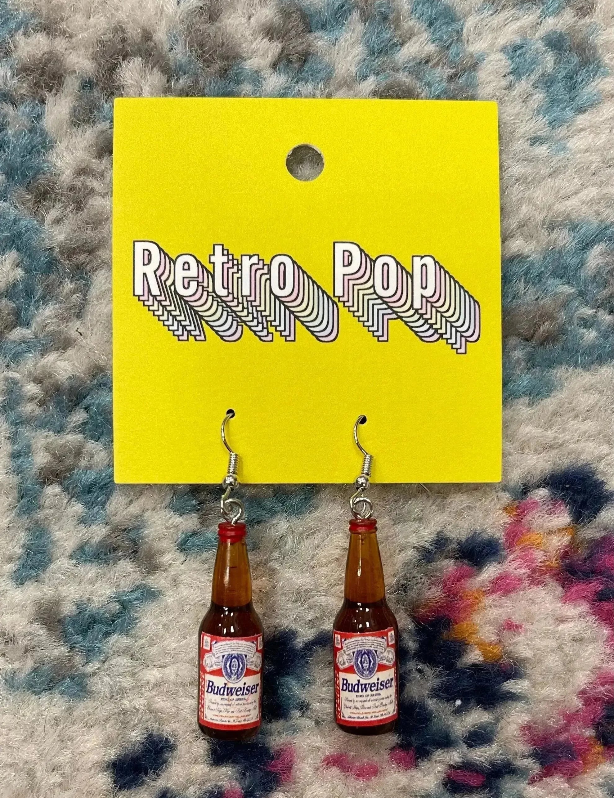 Budweiser Earrings on Simply Obsessed