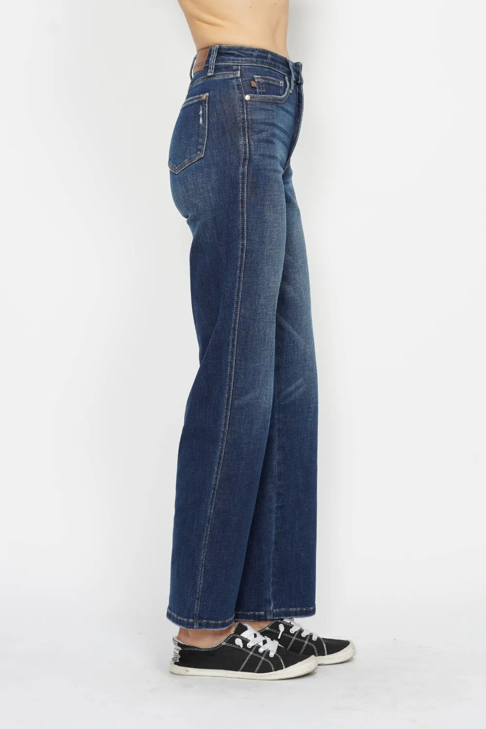 JUDY BLUE Full Size High Waist Tummy Control Jeans on Simply Obsessed