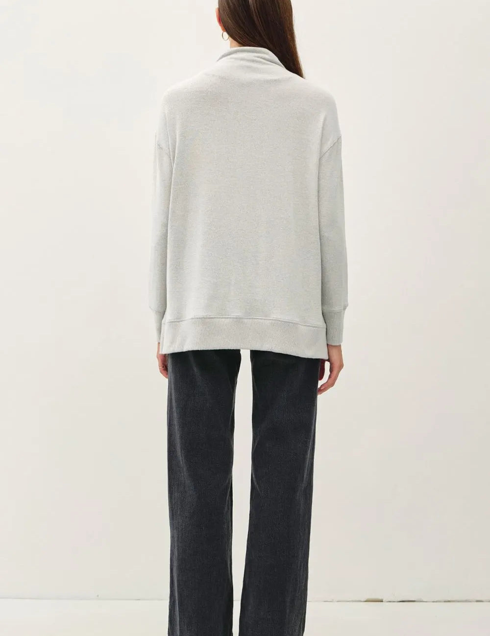 BE COOL Side Slit Mock Neck Long Sleeve Tunic Top **FALL DEBUT SALE** on Simply Obsessed