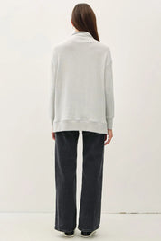 BE COOL Side Slit Mock Neck Long Sleeve Tunic Top **FALL DEBUT SALE** on Simply Obsessed
