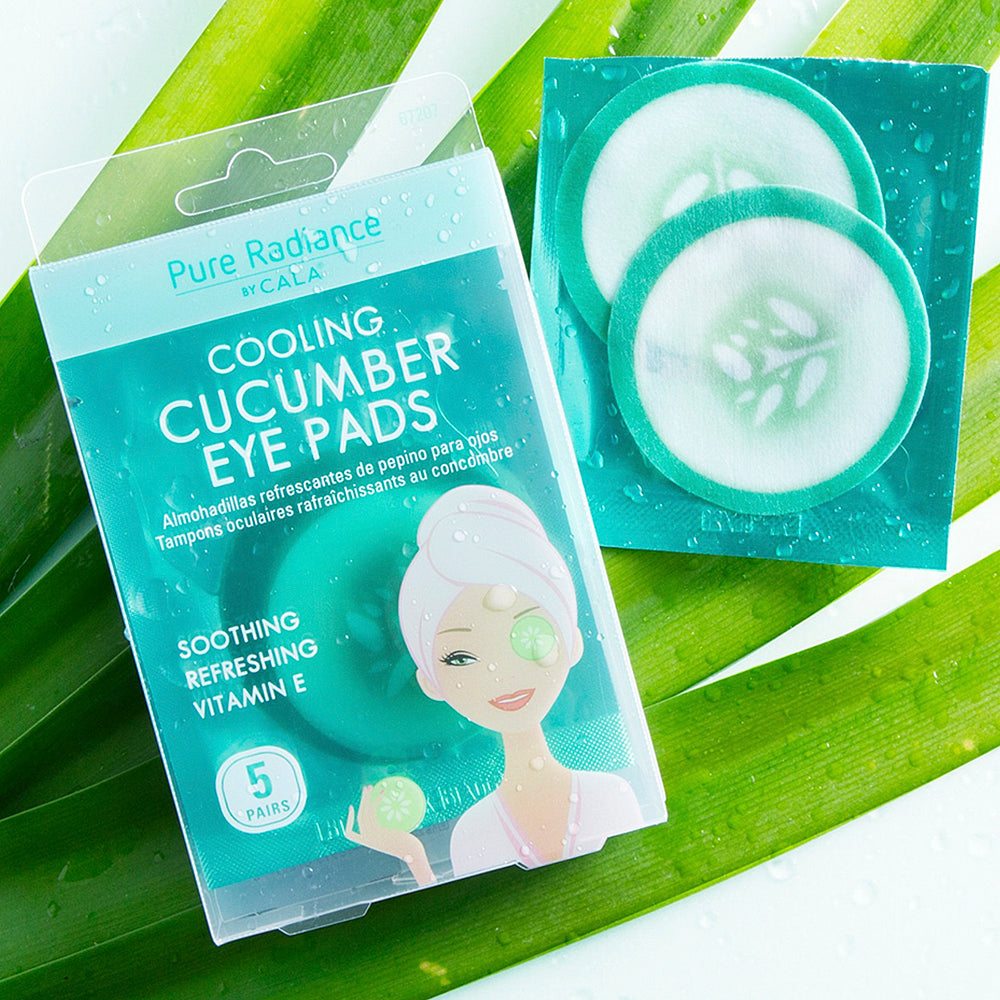 CALA Cooling Cucumber Eye Pads - 5pk on Simply Obsessed