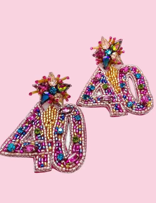CAMEL THREADS: #40 Beaded Earrings on Simply Obsessed