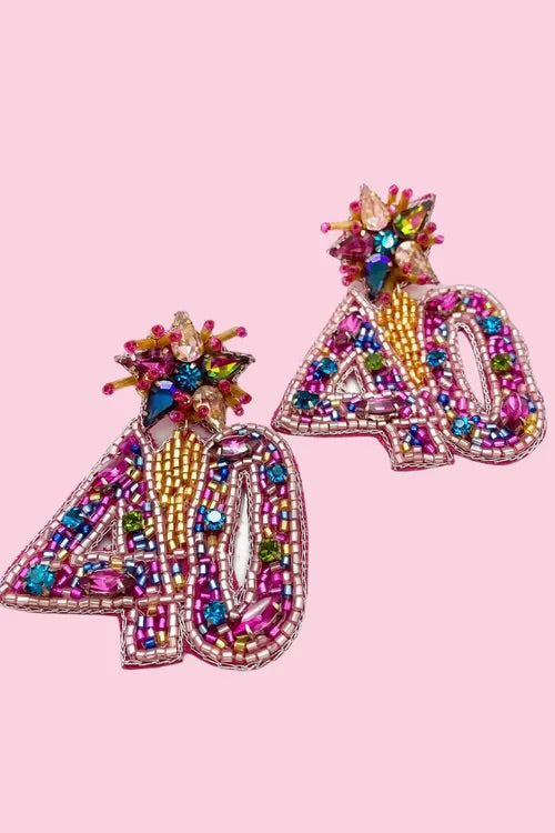 CAMEL THREADS: #40 Beaded Earrings on Simply Obsessed