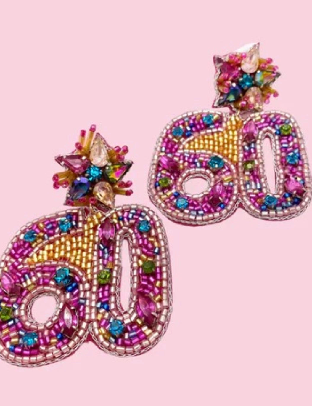 CAMEL THREADS: #60 Beaded Earrings on Simply Obsessed
