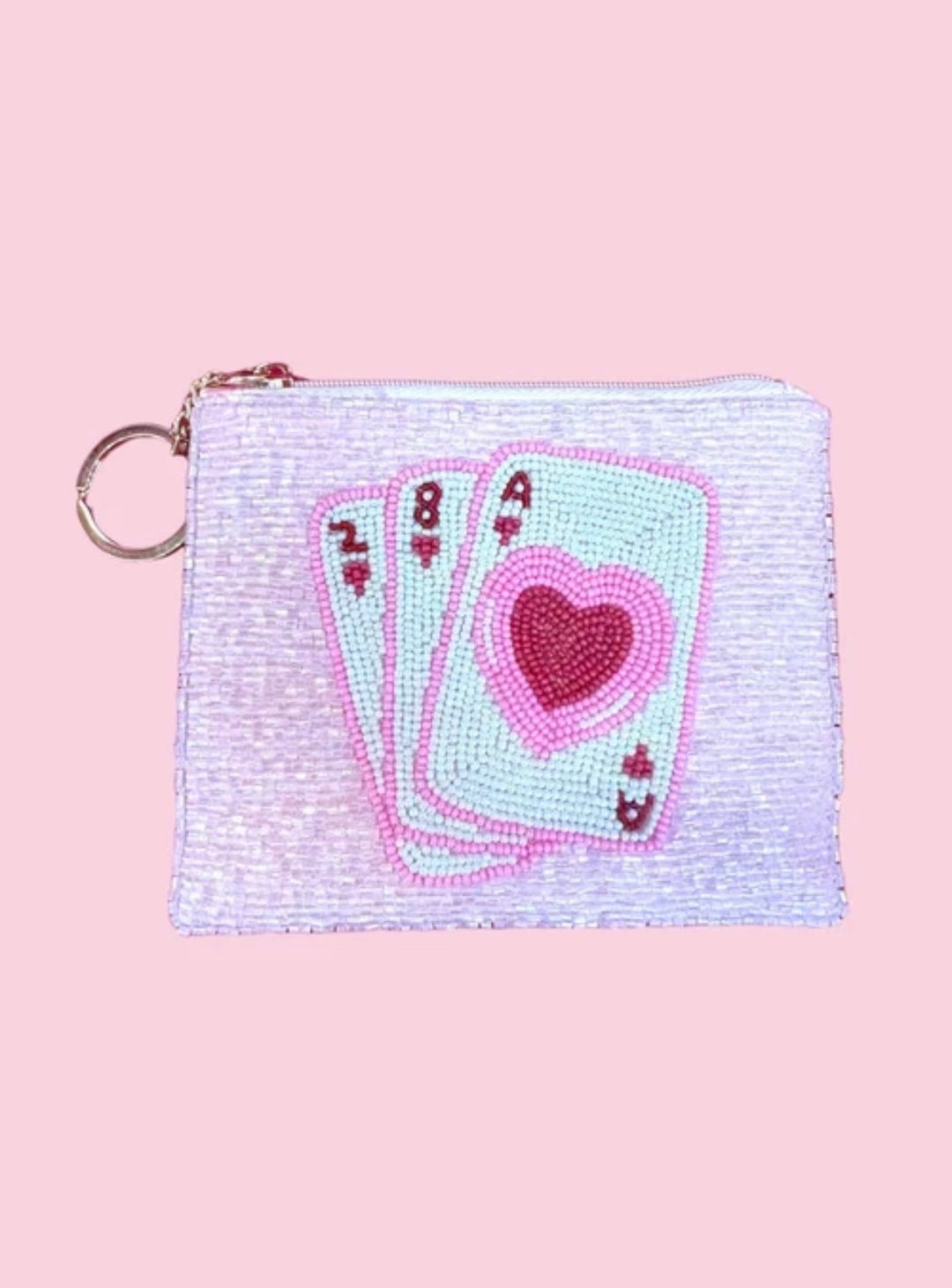 CAMEL THREADS: Queen of Hearts Coin Purse on Simply Obsessed