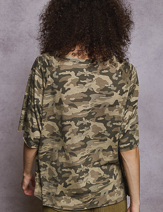 POL CAMO POCKET TEE ***BEACH LIVE*** on Simply Obsessed