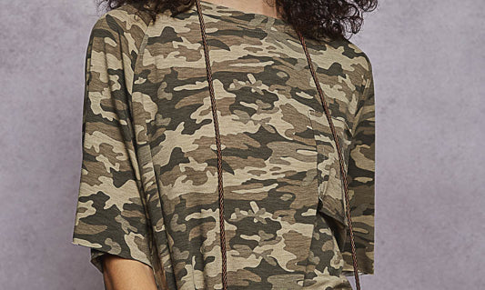 POL CAMO POCKET TEE ***BEACH LIVE*** on Simply Obsessed