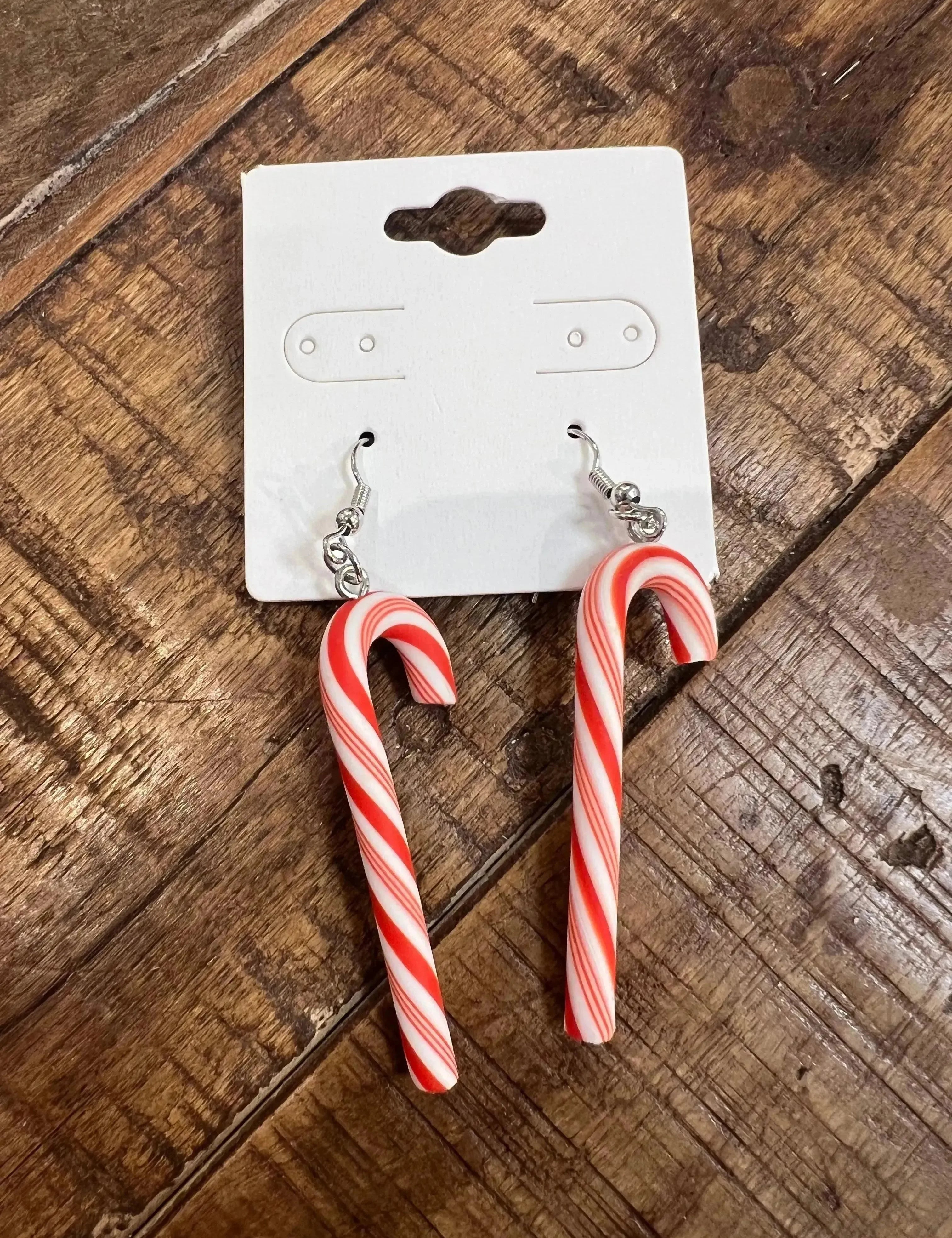 Candy Cane Earrings on Simply Obsessed