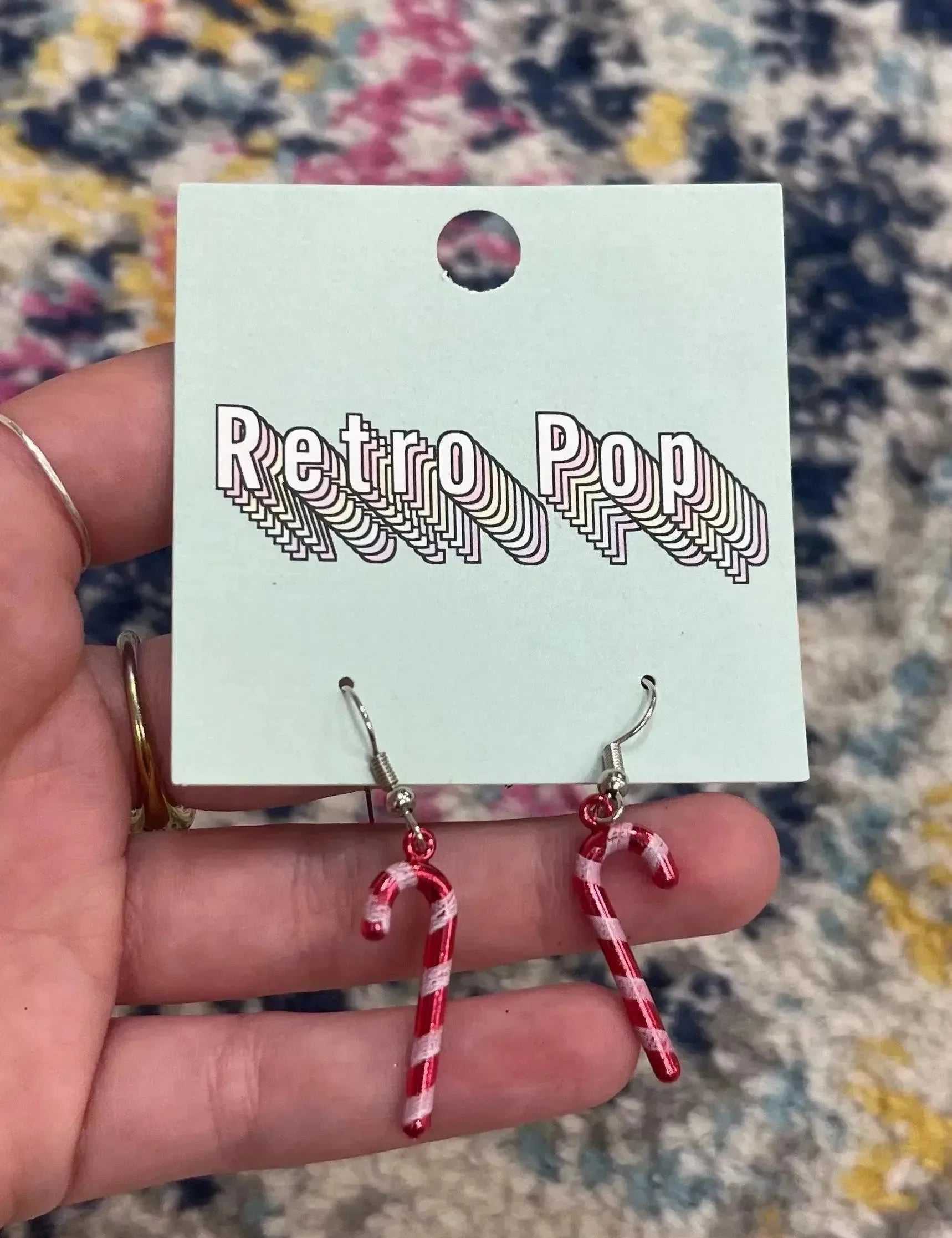 Candy Cane Earrings on Simply Obsessed