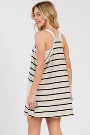 CES FEMME Romper with Pockets - STONE/BLACK on Simply Obsessed
