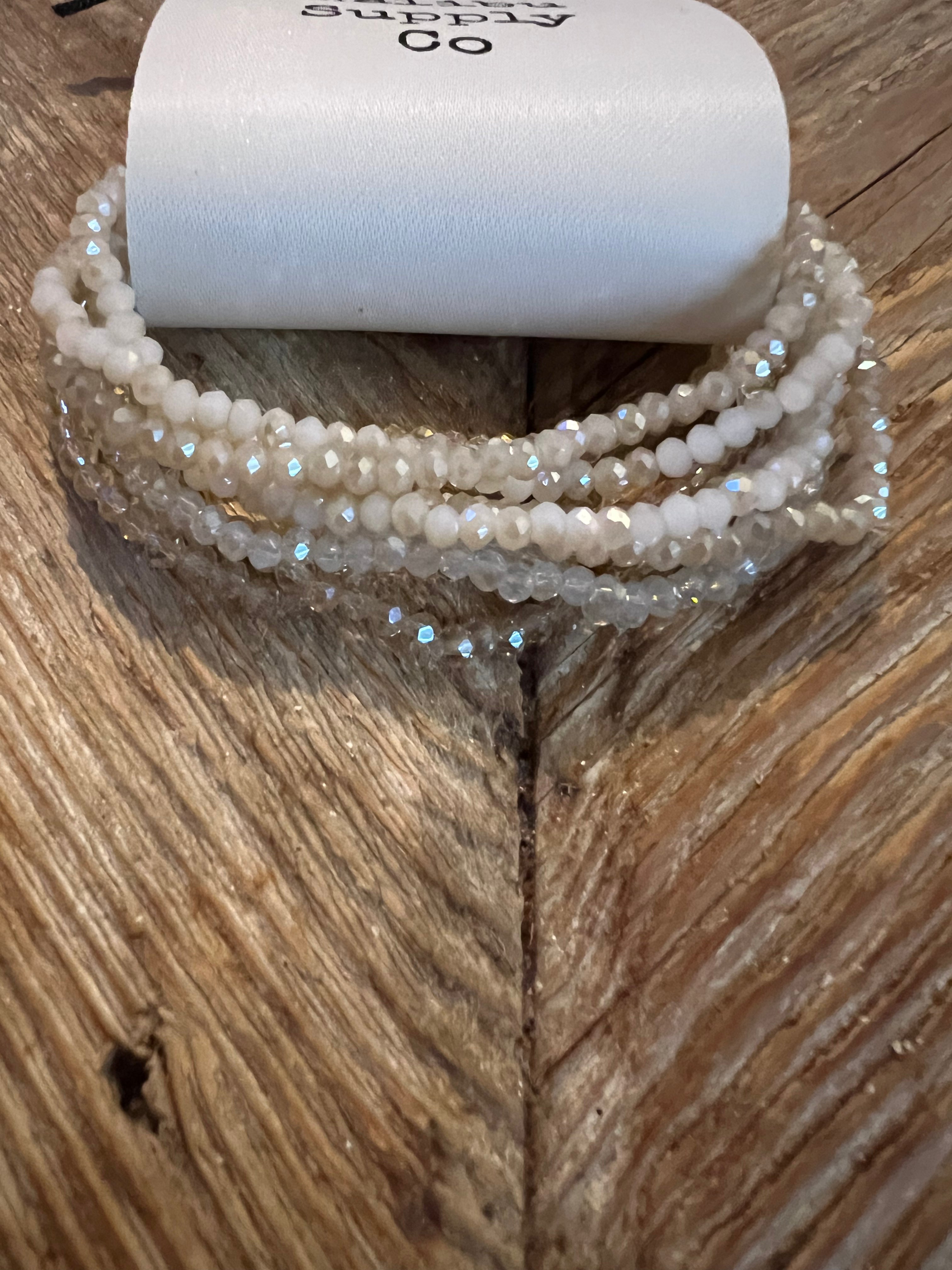Champagne Bracelet Stack by Malibu Supply on Simply Obsessed