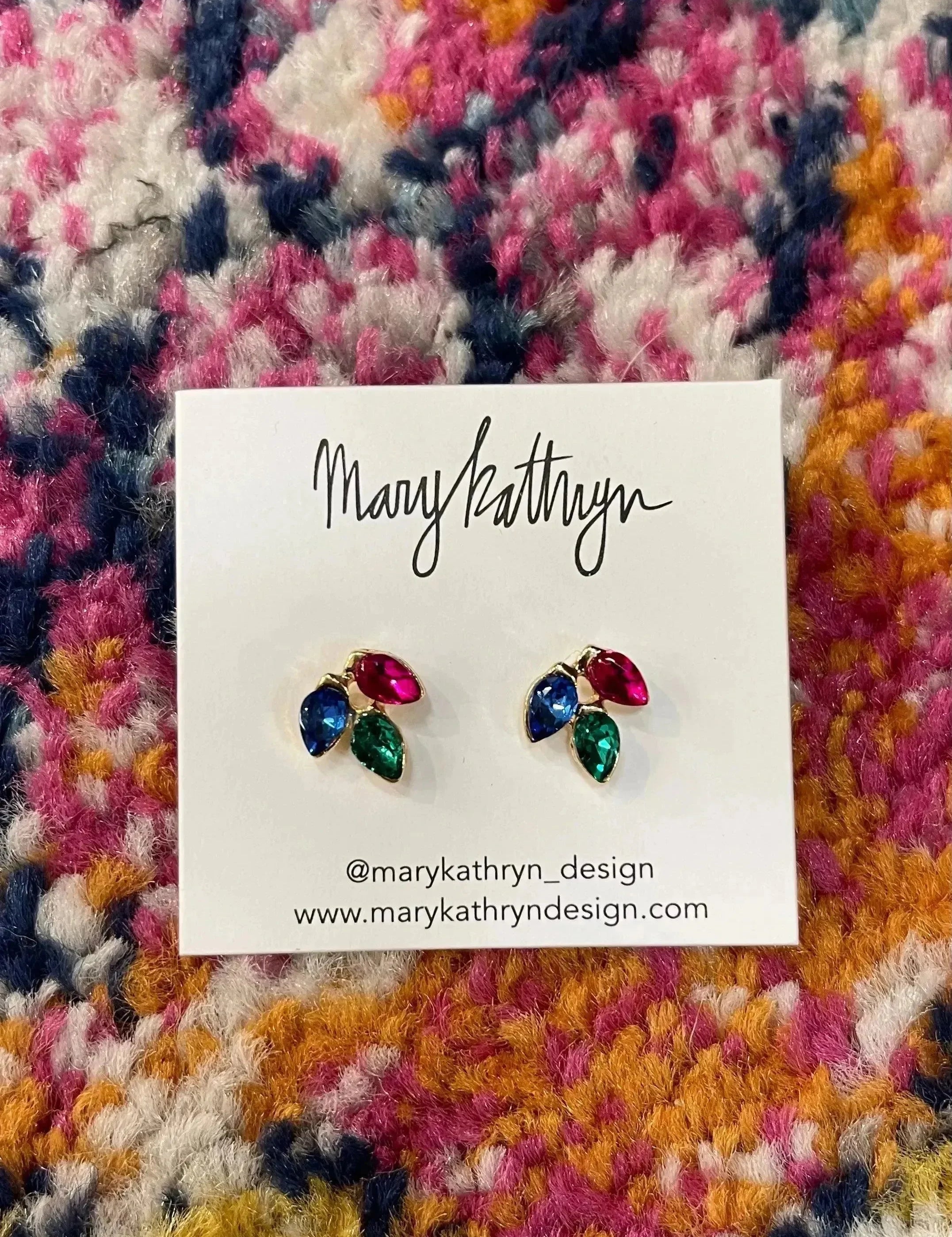Christmas Light Earrings on Simply Obsessed