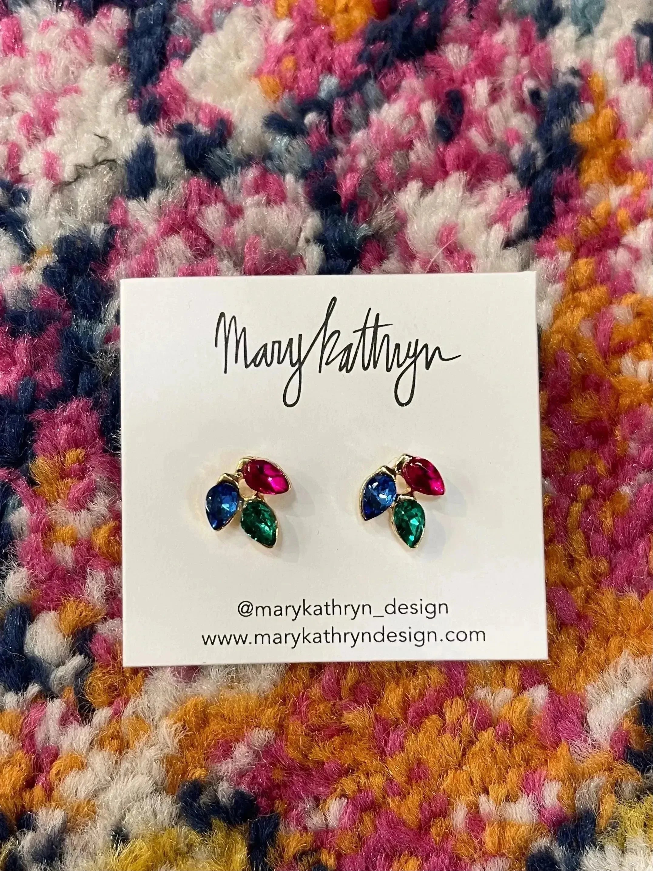 Christmas Light Earrings on Simply Obsessed