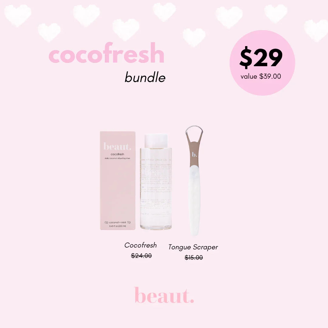 cocofresh + pink tongue scraper on Simply Obsessed