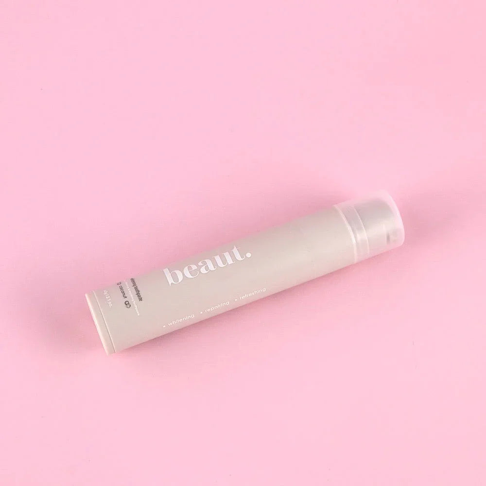 coconut whitening toothpaste on Simply Obsessed