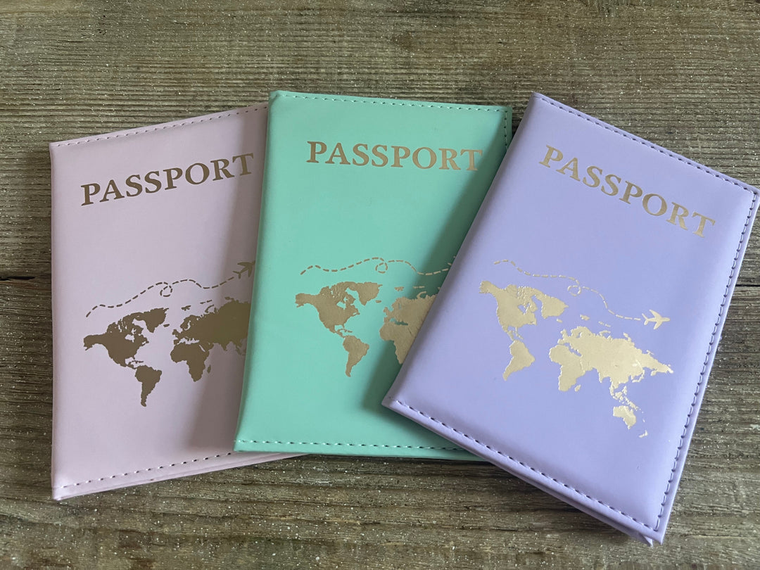 Colorful Passport Covers on Simply Obsessed