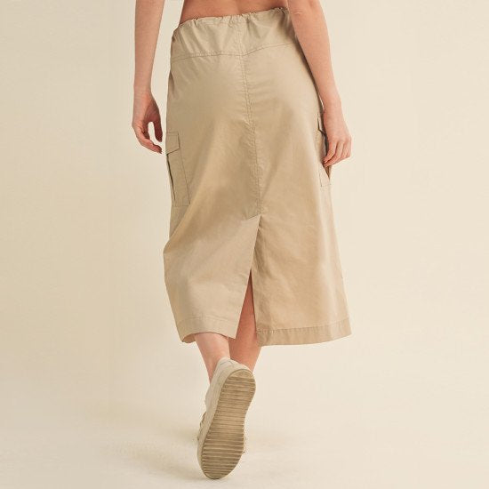 COTTON POPLIN Cargo Mini Skirt on Simply Obsessed