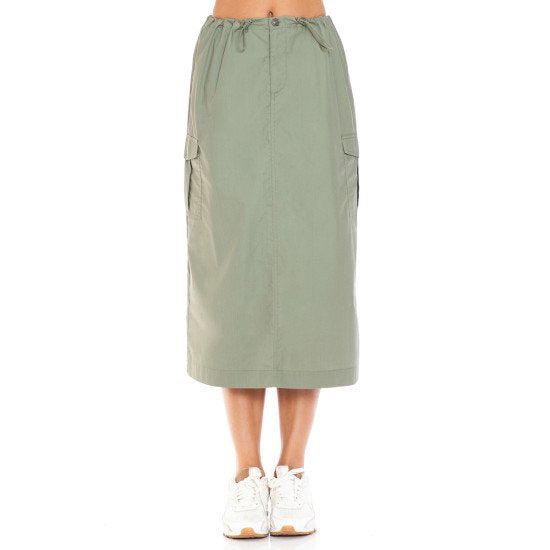 COTTON POPLIN Cargo Mini Skirt on Simply Obsessed