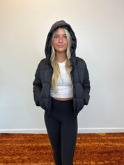 Cropped Puffer Jacket on Simply Obsessed