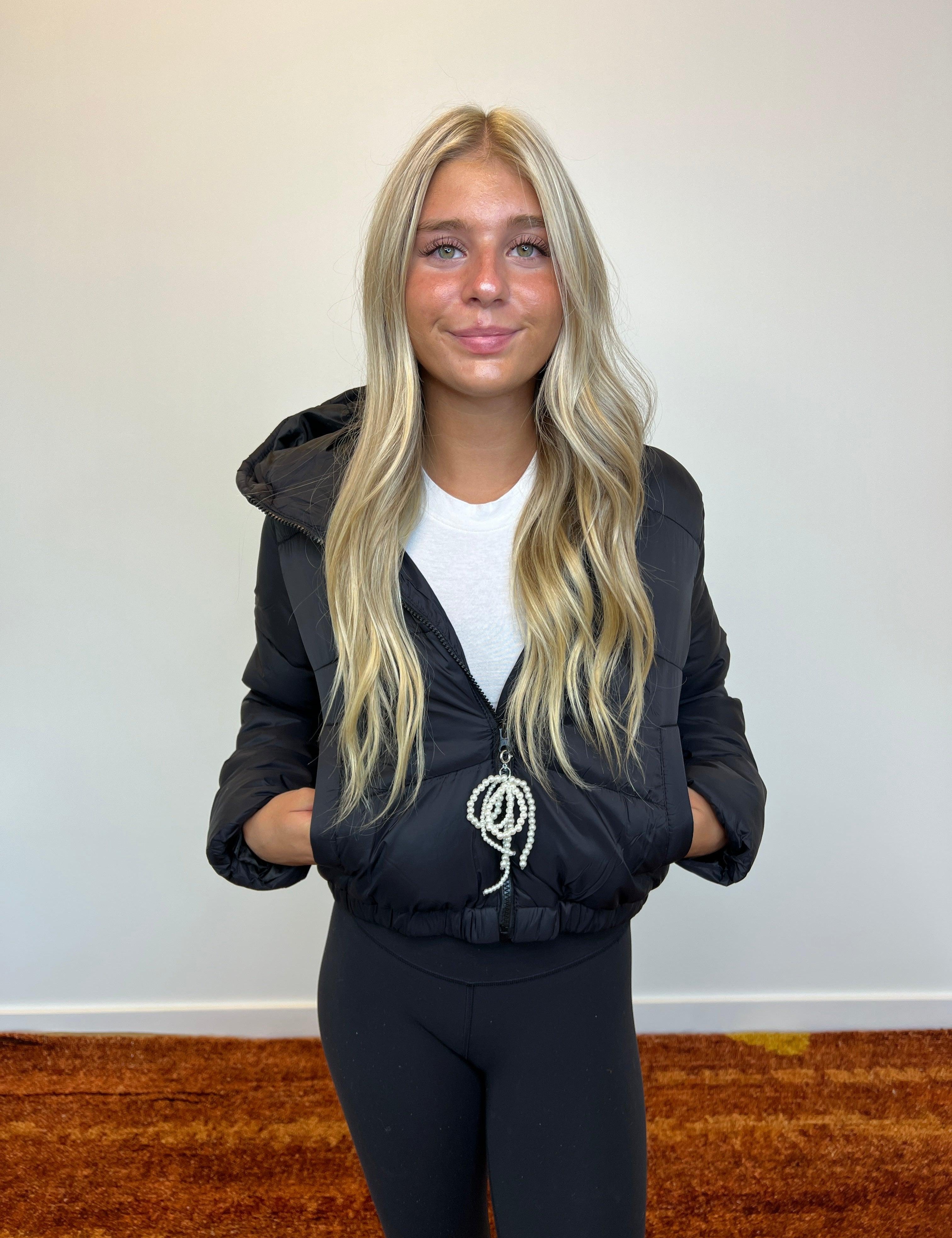 Cropped Puffer Jacket on Simply Obsessed