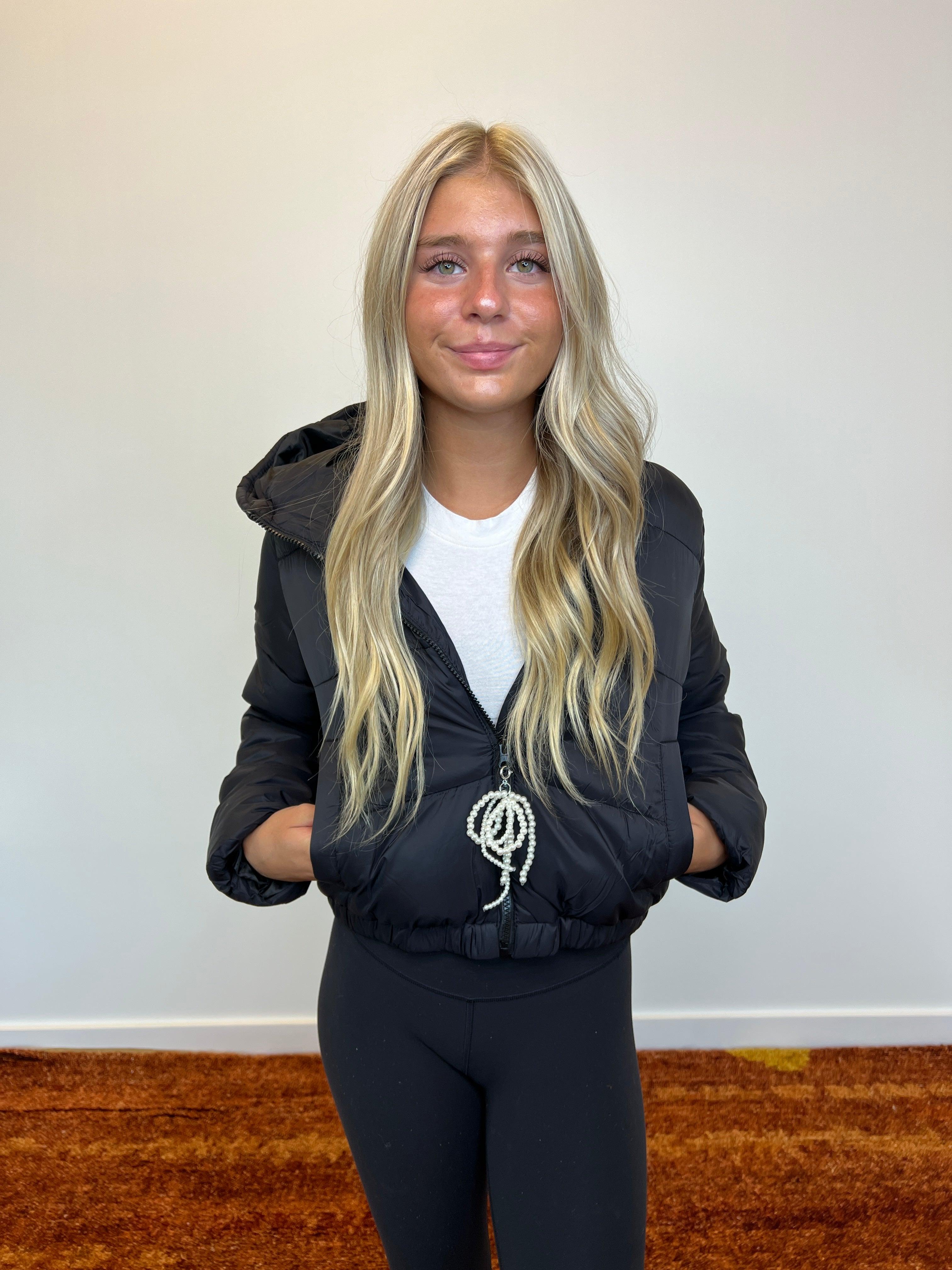 Cropped Puffer Jacket on Simply Obsessed