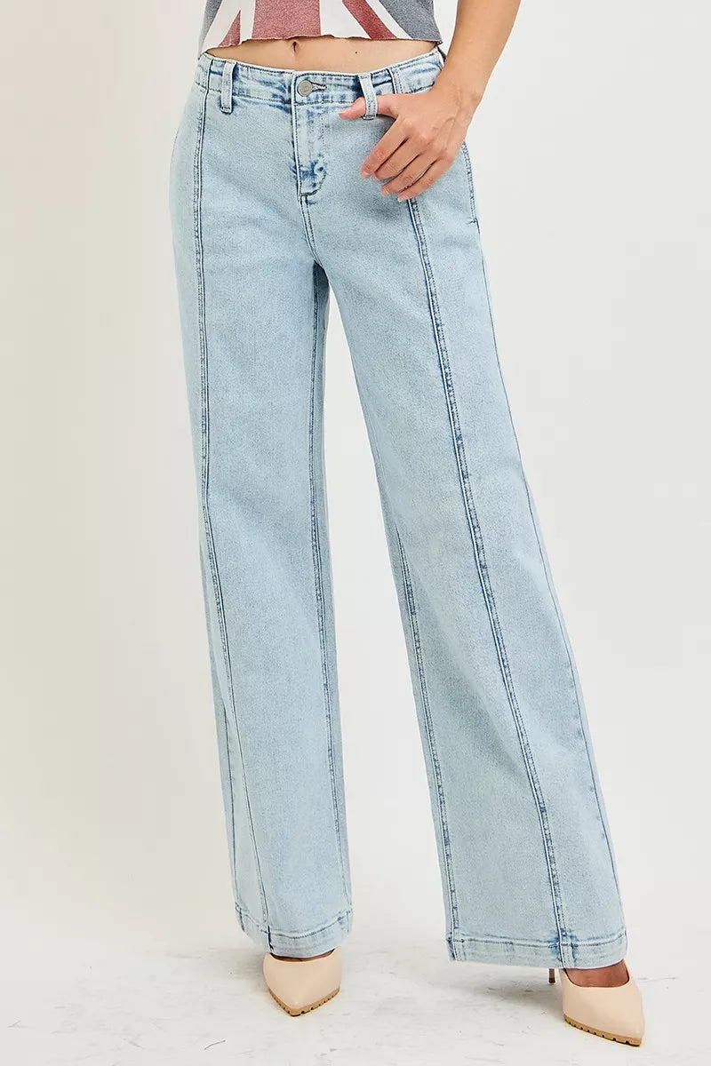 RISEN Slouchy Wide Leg Jeans on Simply Obsessed