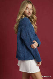 Umgee Cable Knit Cozy Sweater on Simply Obsessed