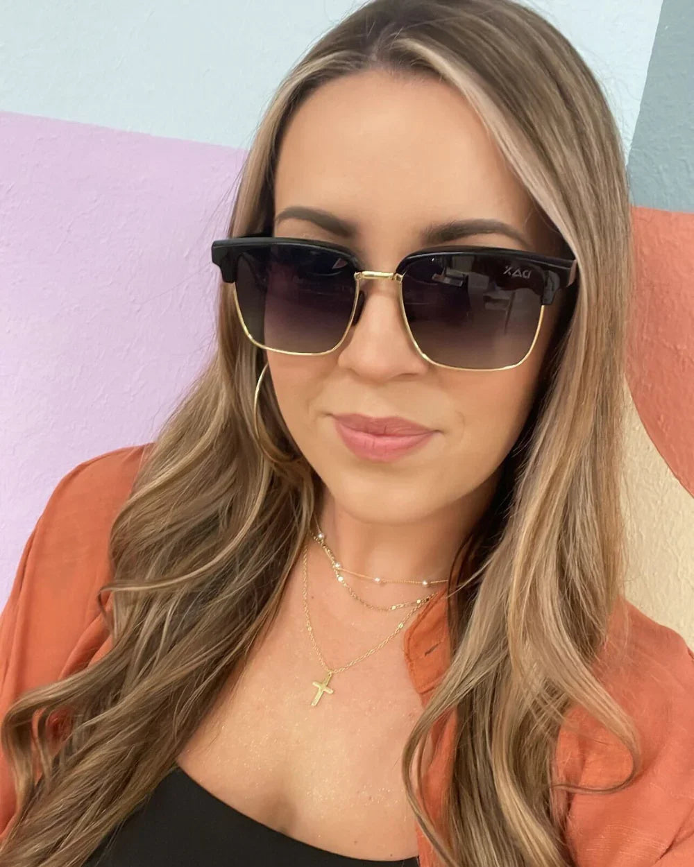 DAX Austin Black Ombre Sunglasses on Simply Obsessed