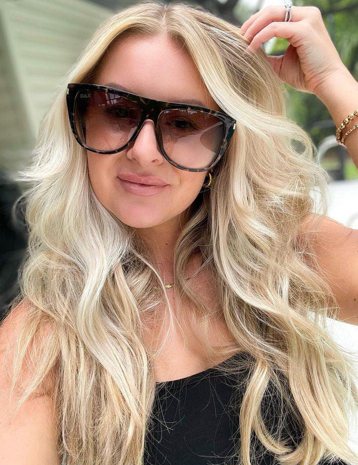 DAX Ember Brown Gradient Sunglasses on Simply Obsessed