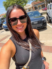 DAX Nyx Silver Sunglasses on Simply Obsessed
