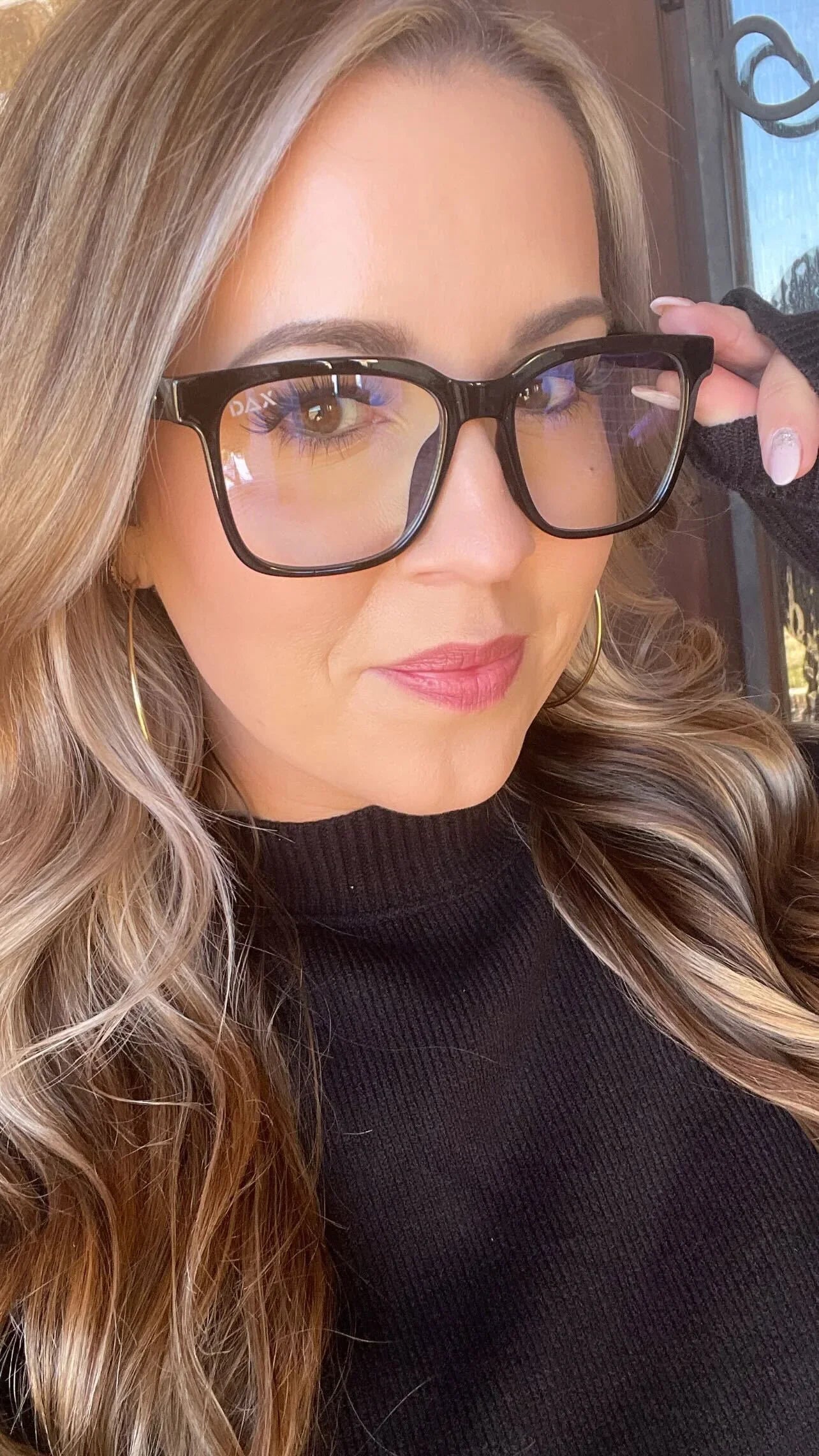 DAX Skye Blue Light Blocking Glasses on Simply Obsessed