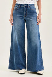 JUDY BLUE High Waist Palazzo Jeans on Simply Obsessed