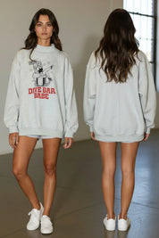 BUCKETLIST Dive Bar Babe Mock-Neck Sweatshirt on Simply Obsessed