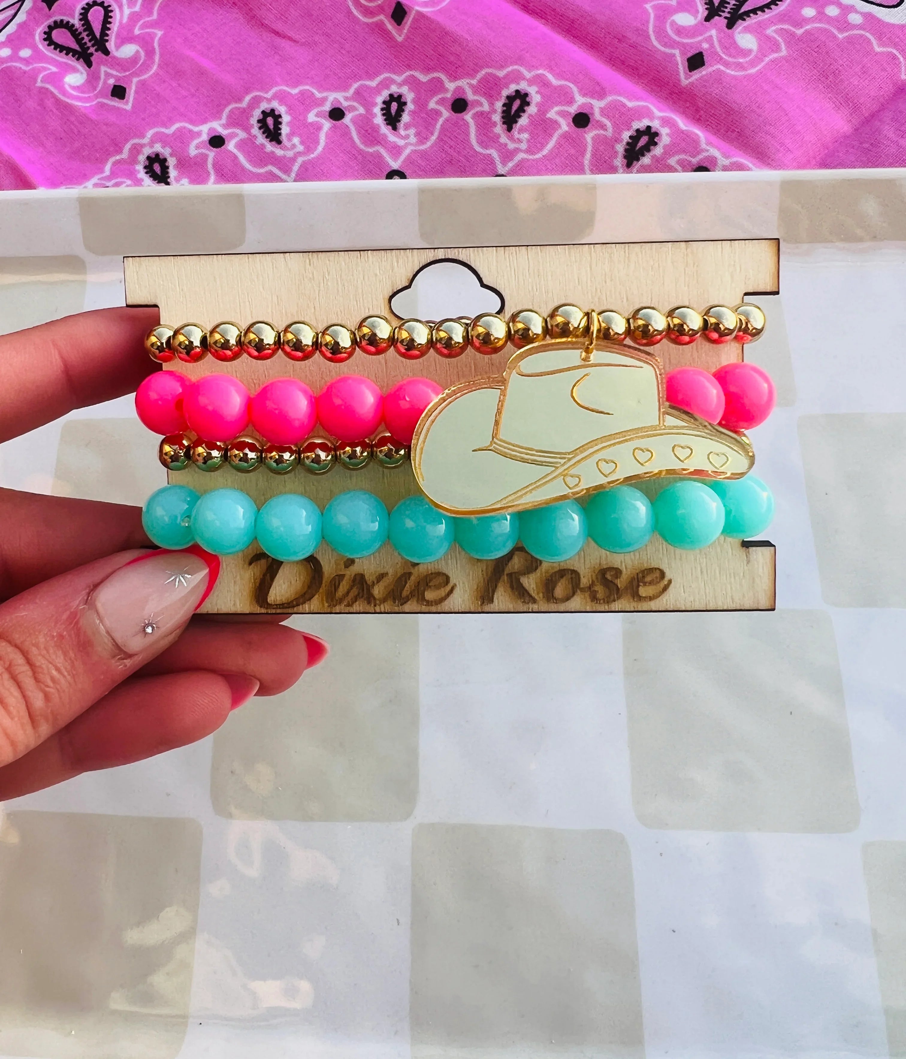 DIXIE ROSE Howdy Bracelet Stack on Simply Obsessed