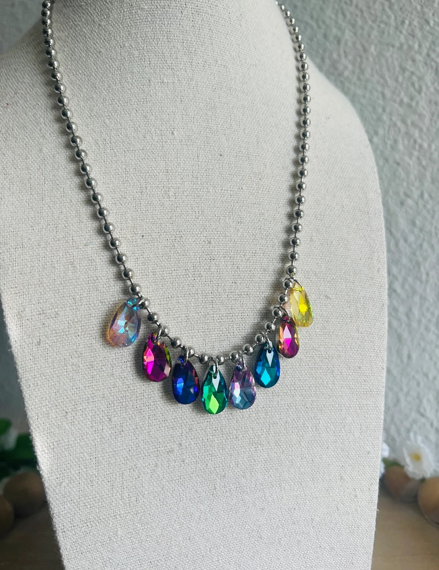 DIXIE ROSE Jewel Charm Necklace on Simply Obsessed