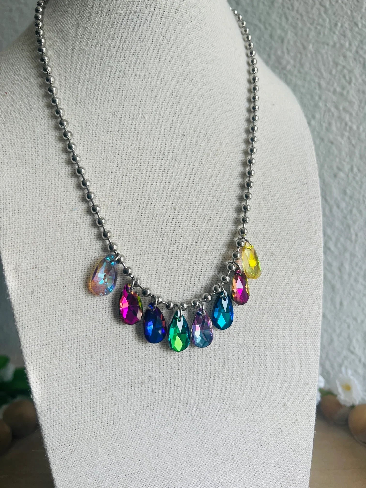 DIXIE ROSE Jewel Charm Necklace on Simply Obsessed