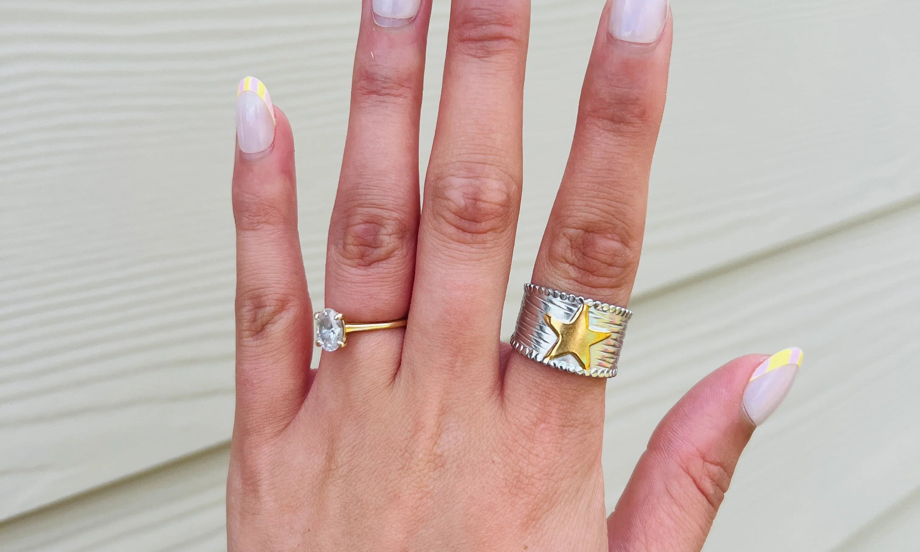 DIXIE ROSE Star Adjustable Ring on Simply Obsessed