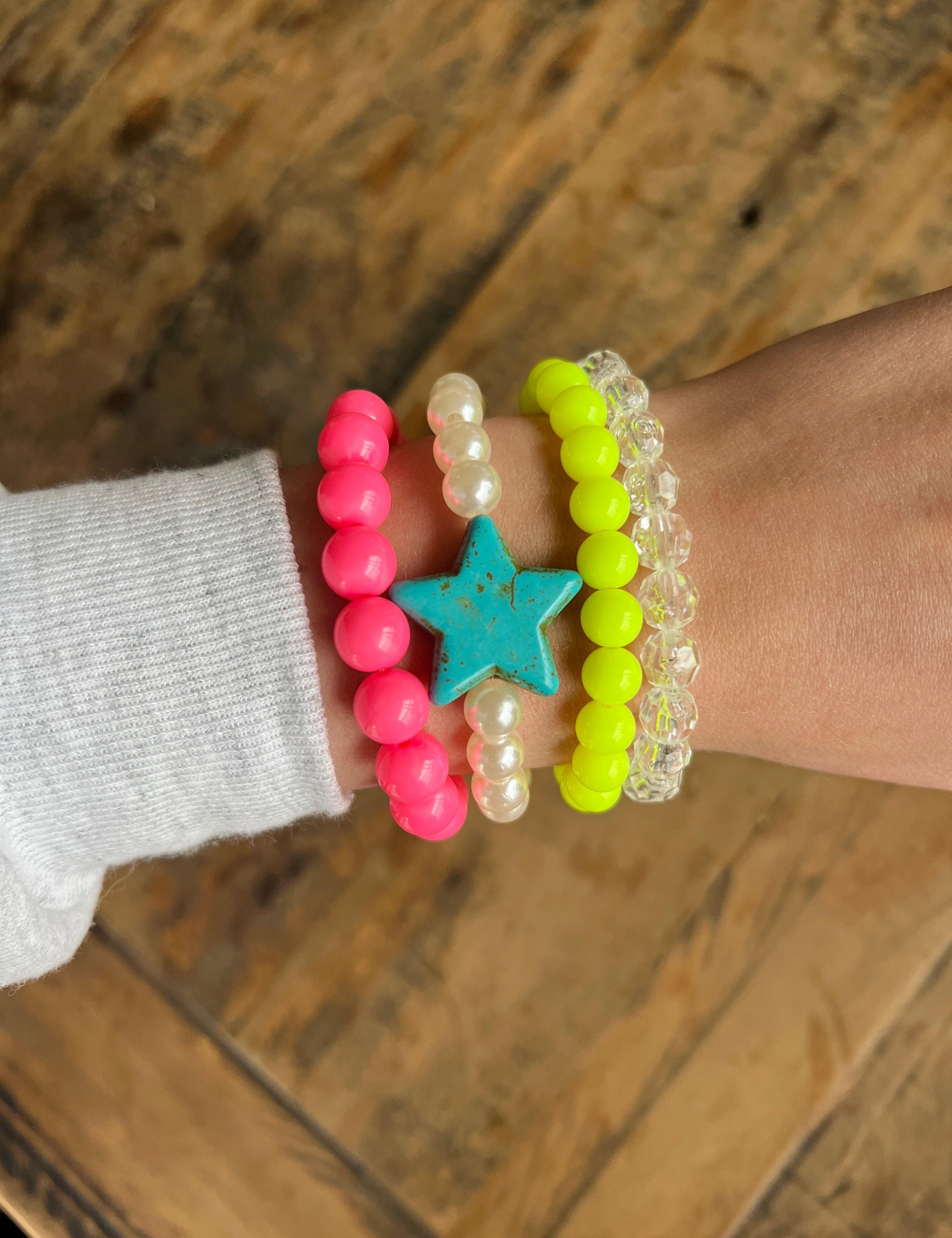 DIXIE ROSE Turquoise Star Bracelet Stack on Simply Obsessed