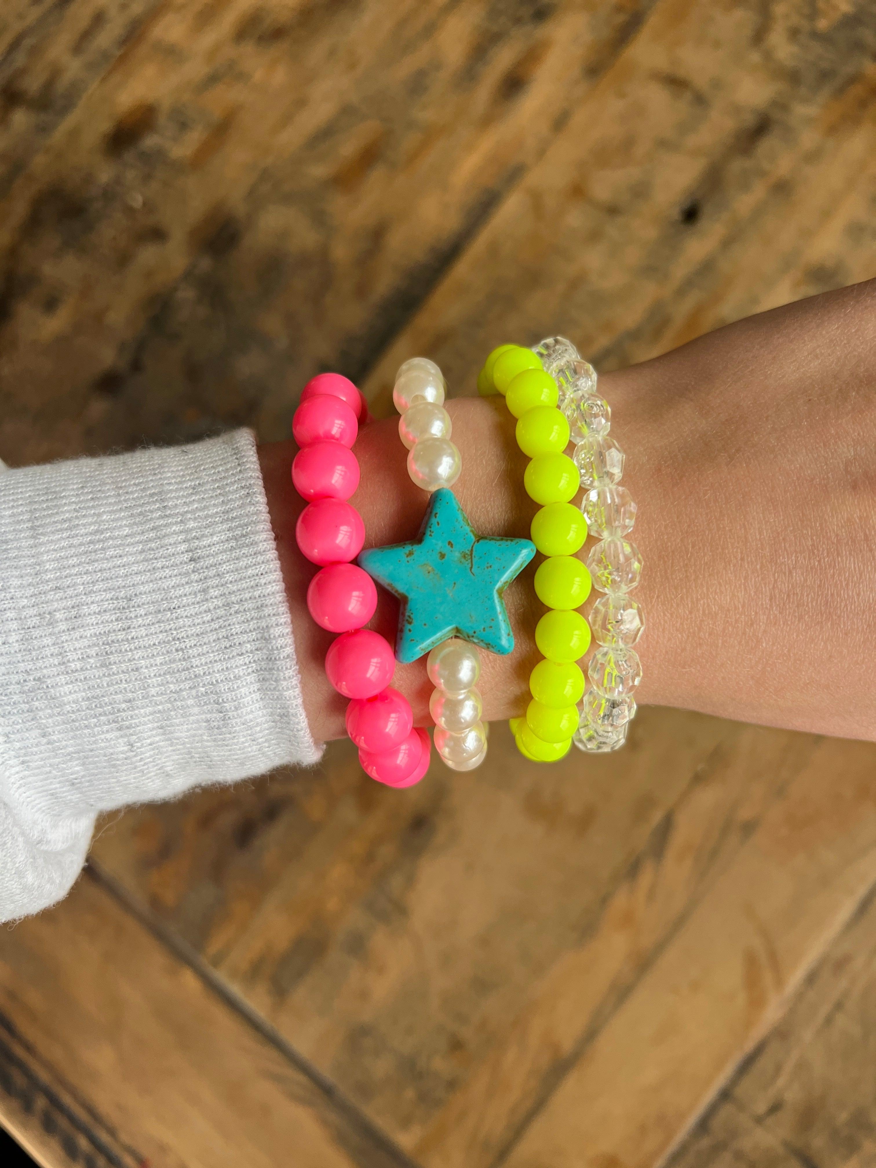 DIXIE ROSE Turquoise Star Bracelet Stack on Simply Obsessed