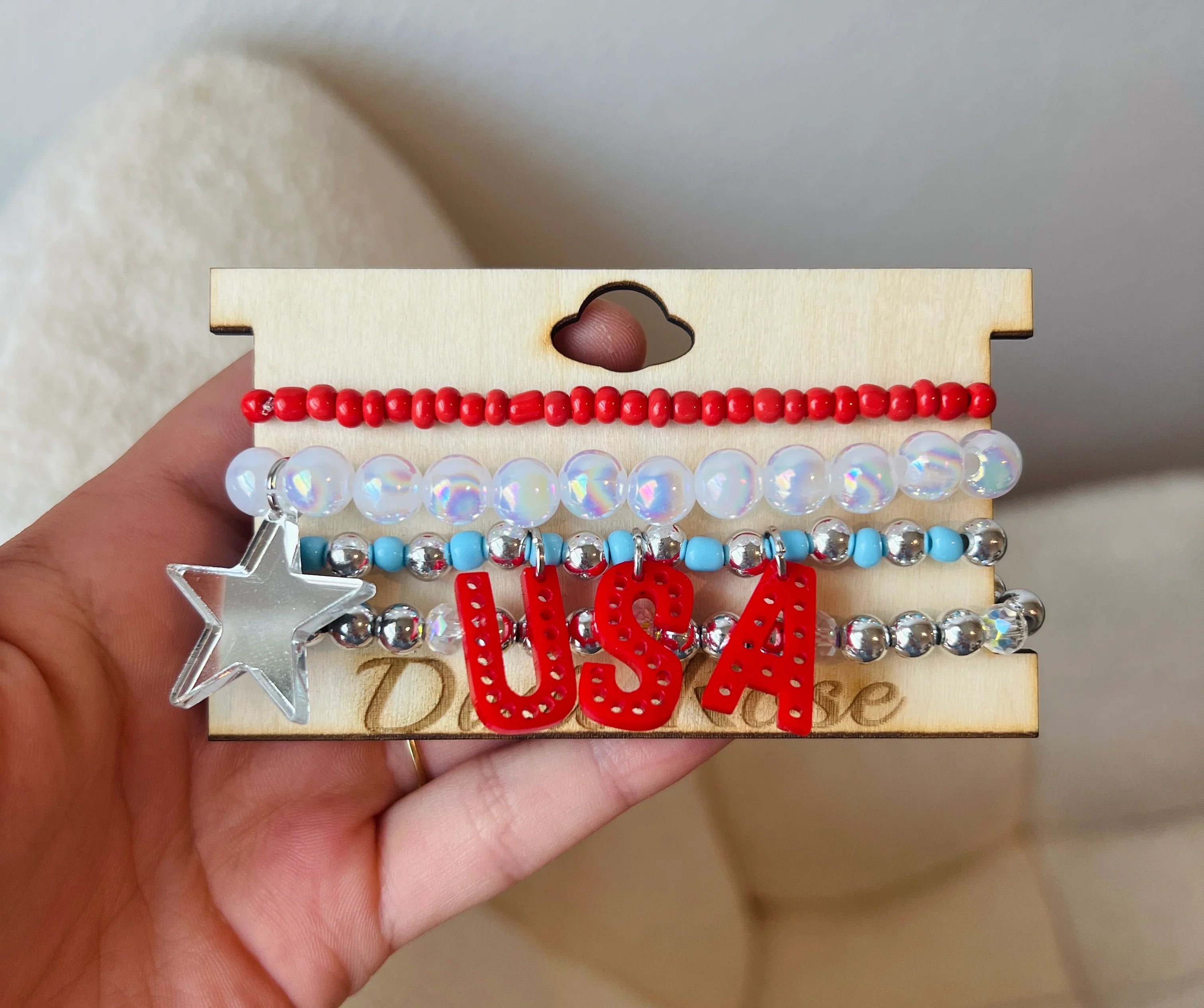DIXIE ROSE USA Charm Bracelet Stack on Simply Obsessed
