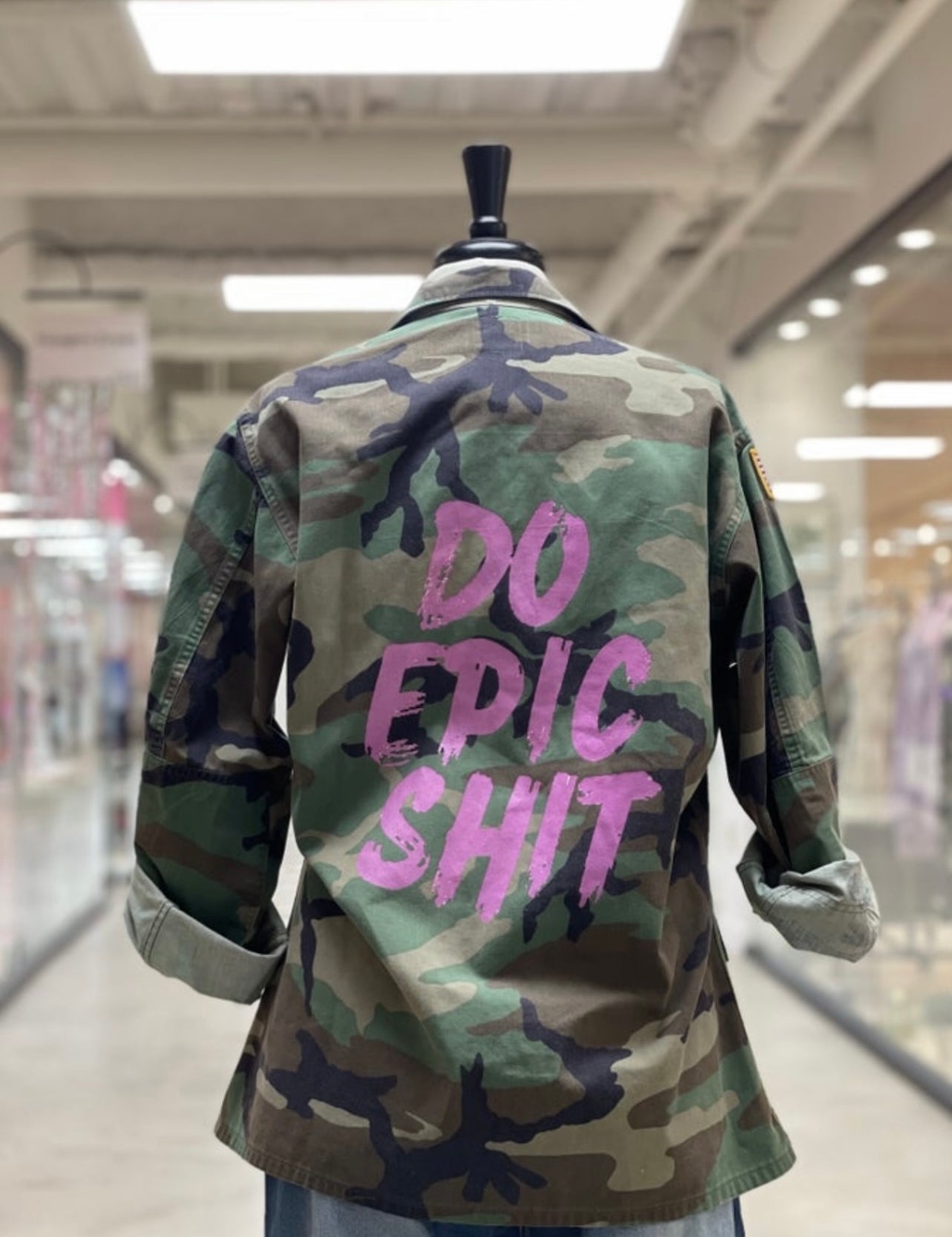 Do Epic Shit Army Jacket on Simply Obsessed