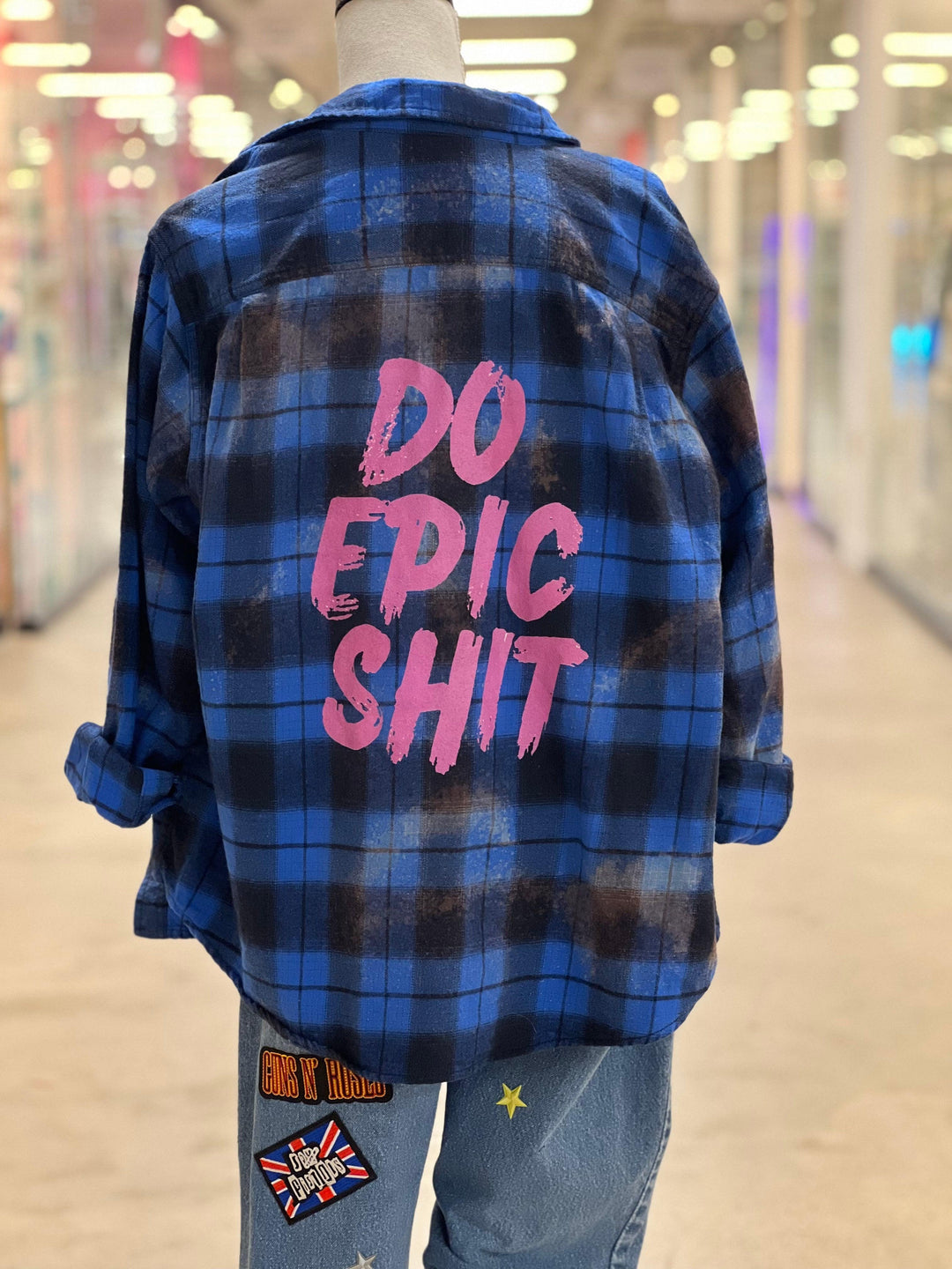 Do Epic Shit Flannel by Malibu Hippie on Synergy Marketplace