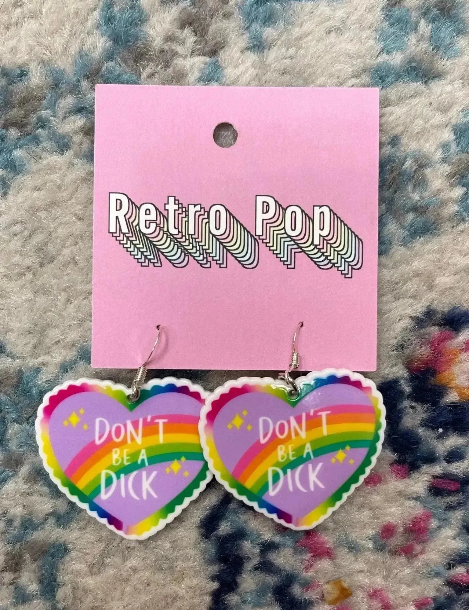 Don't Be a D Earrings on Simply Obsessed