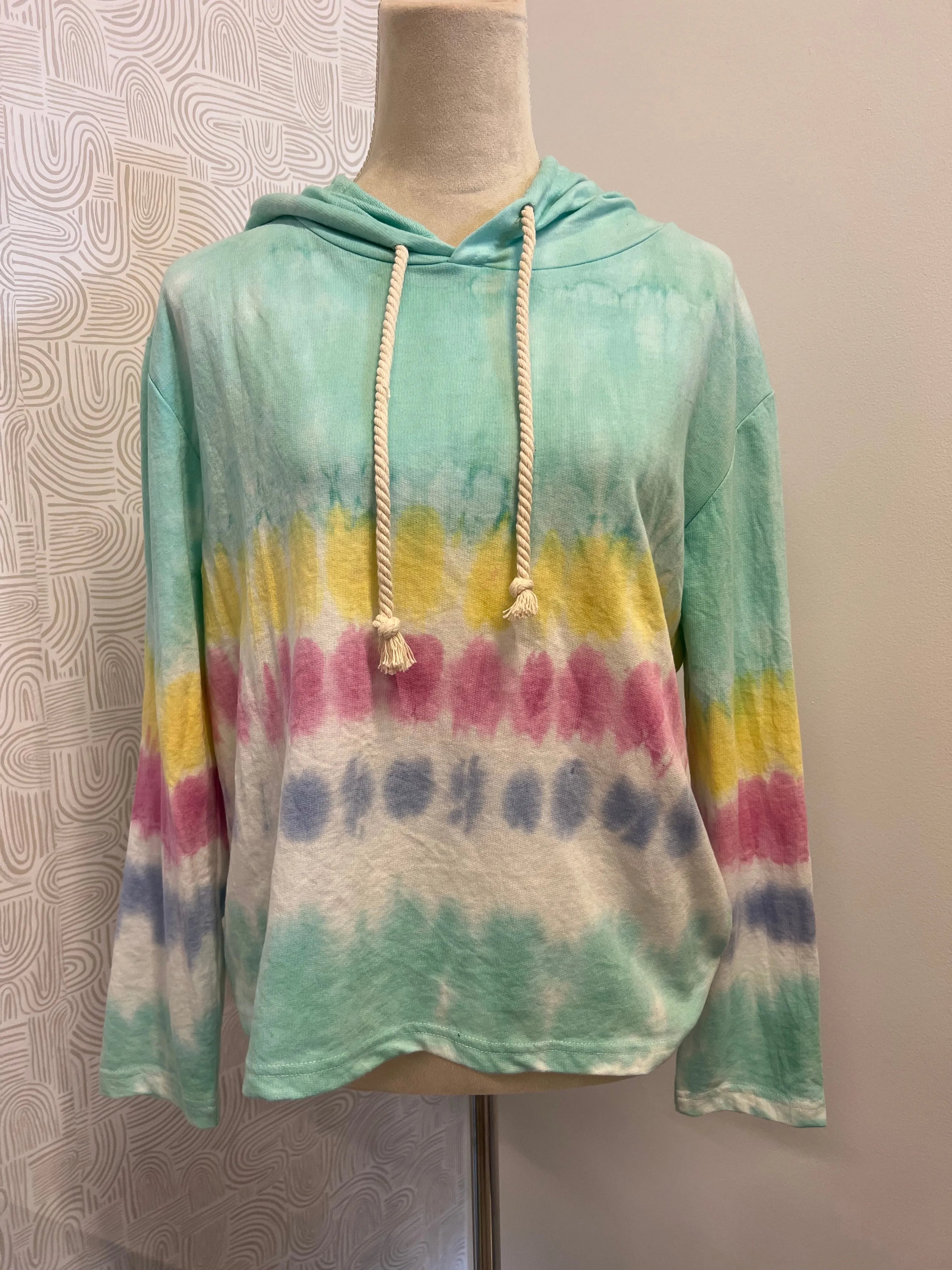 ***Doorbuster Mint Tie Dye Hoodie*** on Simply Obsessed