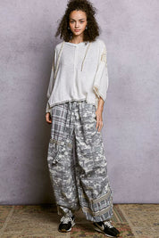 POL Short Sleeve Hoodie Top with Lace Detail on Simply Obsessed