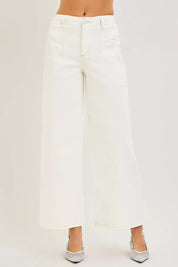 RISEN High Rise Ankle Wide Pants on Simply Obsessed