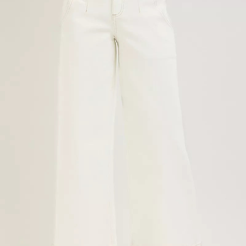 RISEN High Rise Ankle Wide Pants on Simply Obsessed