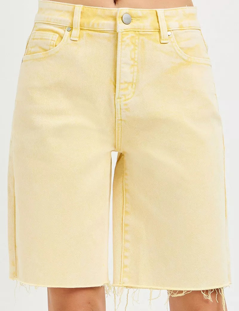 RISEN Slouchy Bermuda Shorts on Simply Obsessed