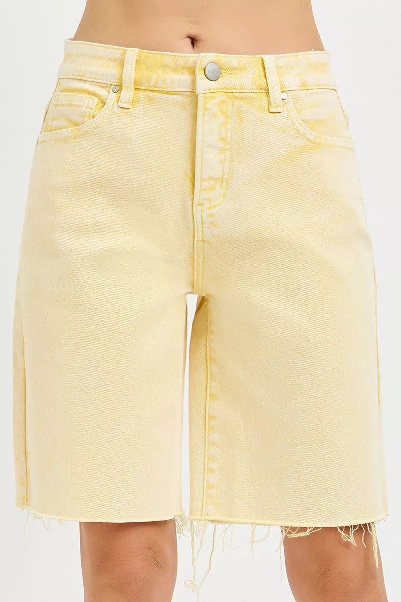 RISEN Slouchy Bermuda Shorts on Simply Obsessed