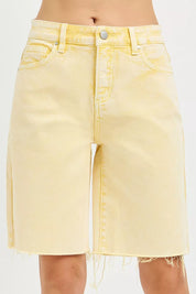 RISEN Slouchy Bermuda Shorts on Simply Obsessed